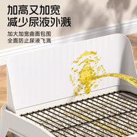 狗厕所中型小型犬专用防踩屎便盆尿尿盆非不锈钢大小便神器狗砂盆