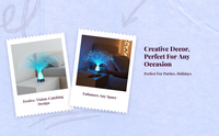 Fiber Optic Celestial Night Light, Color Changing, Battery