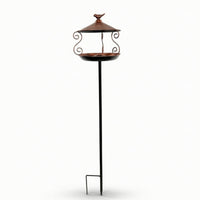 Bird Feeder with Stake Weather Resistant Garden Stake Feeder for Flower Bed