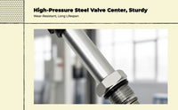 Pressure Relief Valve, Hydraulic Lowering Valve, Car Elevate Device, Universal Fit, Robust Metal, Protection System
