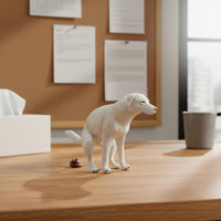 Labrador Dog Figurine Educational Toy Labrador Figurine for Children