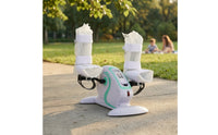 Motorized Electric Pedal Exerciser Low-Impact Rehabilitation Pedal Exerciser Compact Mini Exercise Bike Portable for Seniors, Stroke Patients