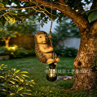 Animal-Shaped Solar-Powered Garden Hanging Decor