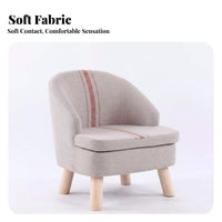 Upholstered Barrel Chair Space-Saving Upholstered Tub Chair Easy Assembly