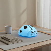 Ladybug Night Light Cute Design Ladybug Lamp Rechargeable Battery for Desktop