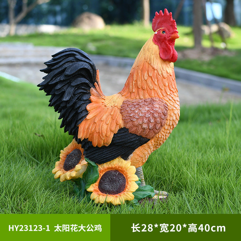 Sunflower Rooster