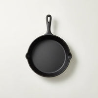 3 Pieces Enameled Cast Iron Skillet Set Heat Retention