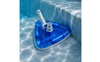 Triangular Vacuum Head Heavy Duty Transparent Pool Vacuum Head Easy to Clean