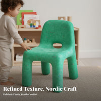 child's Low Chair Safe for Children Molded Confettidesign Chair Easy to Clean