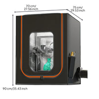 3D Printer Enclosure Ventilated Vented Enclosure Portable for Garage