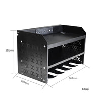Electric Drill Organizer Charging Station Drill Rack Saving Power Tool Storage Rack for DIY Users, Mechanics, Workshop, Repair Shop