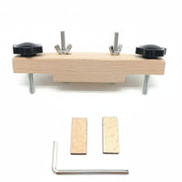 Includes 2 Wood Blocks & Wrench Acoustic Guitar Bridge Bonding Fixture Easy to Use Luthier Bridge Gluing Jig Long-Lasting for Luthiers