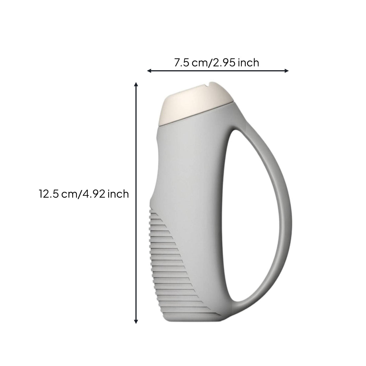 Utensil Grip with Loop Handle Ergonomic Utensil Grip Aid Non-Slip for Seniors