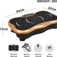 Vibration Fitness Machine, Home Exercise Fat Vibrator, Ultra-thin, OEM Export
