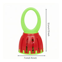 Cage Bell Easy-to-Grip Hand Bell Compact Hand Rattle for Kids, Music Class, Classroom