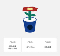 zeze新年盆栽有钱花猫窝保暖猫爬架半封闭式猫咪屋猫别墅宠物用品