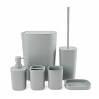 6 Pieces 6-Piece Washroom Organizer Great Gift Idea 6-Piece Vanity Set Sturdy