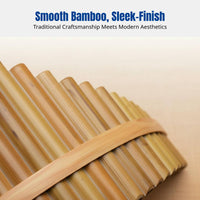 Panpipe, Bamboo, G/F/C Key, Ethnic, Adult, Student, Beginner