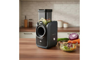 9 Pieces Multifunction Vegetable Chopper 6-in-1 Salad Preparer Electric Dicer Multifunctional Vegetable Shredder Time-Saving