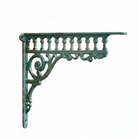 Cast Iron Shelf Bracket Rustic Decor Vintage Shelf Support for Kitchen, DIYers