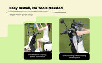 Foldable waterproof scooter shelter