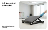 Adjustable Slant Board Padded Surface Foot Incline Stretcher Portable for Adults