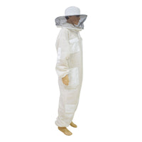 3-Layer Breathable Beekeeping Suit with Detachable Protection
