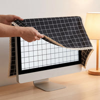 Fabric Desktop Computer Dust Cover for LCD Monitor, Keyboard, and PC Tower