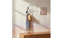 Fishing Man Wall Hook Unique Design Iron Art Wall Hanger Weather Resistant
