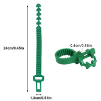 Garden Plant Support Strap Easy to Use Adjustable Plant Tie Non Slip Grip Tree Ties for Gardeners, Greenhouse