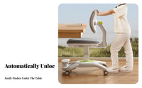 Ergonomic Student Posture Chair Height Adjustable Ergonomic Splitsupport Structure Chair Stable Base Non-Slip Foot Pads