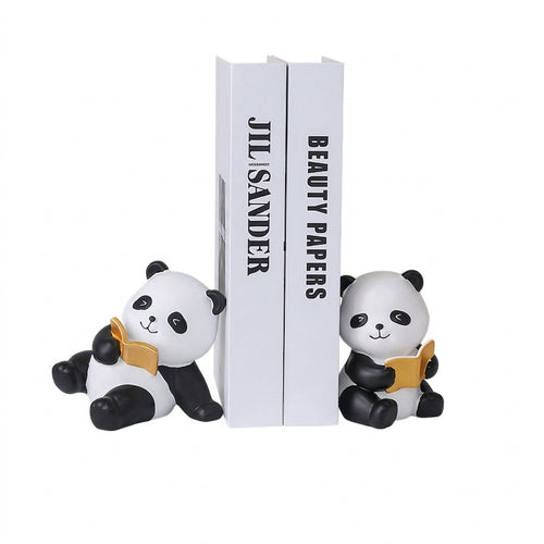 Cute Panda Bookends - Doctor Panda Design