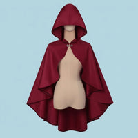 Medieval Hooded Cloak for Halloween Party Costume Cape for Men and Women, Unisex Full Length