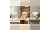 Card Display Rack Sturdy Card Display Holder Desktop Storage Rack for Hobbyists