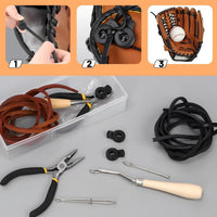 12-Piece Baseball Glove Relacing Kit - Softball Glove Care Set