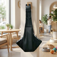 Portable Cat Carrier Bag for Kitten, Medium Soft Polyester Shoulder Bag with Adjustable Strap, Open Top Outdoor Travel Hiking Pouch Case