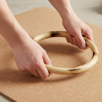 Wing Chun Wooden Training Hoop Smooth Polished Surface Wooden Wing Chun Training Hoop Joint Flexibility Fighting Arts Gear for Home Practice