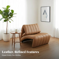 X-Frame Armchair Foldable Lounge Chair distinctive Design Comfy pad for Homeowners, Adults, Living Room