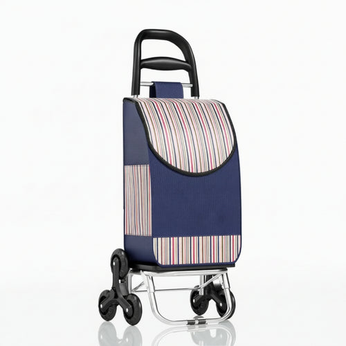 Shopping Cart Trolley with Cloth Bag Lightweight for Farmers Markets