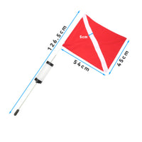 Diver down Flag Buoy Weighted Base Diver down Flag Buoyant for Lake, Divers
