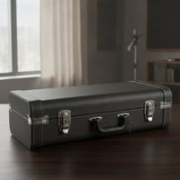 Soft-Lined Lined Hard Instrument Case Shock-Absorbing Hard Shell Carrying Case Portable Long-Lasting for Travel