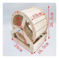 Hamster Running Wheel with Stand Exercise Wheel with Stand for Habitats, Cages