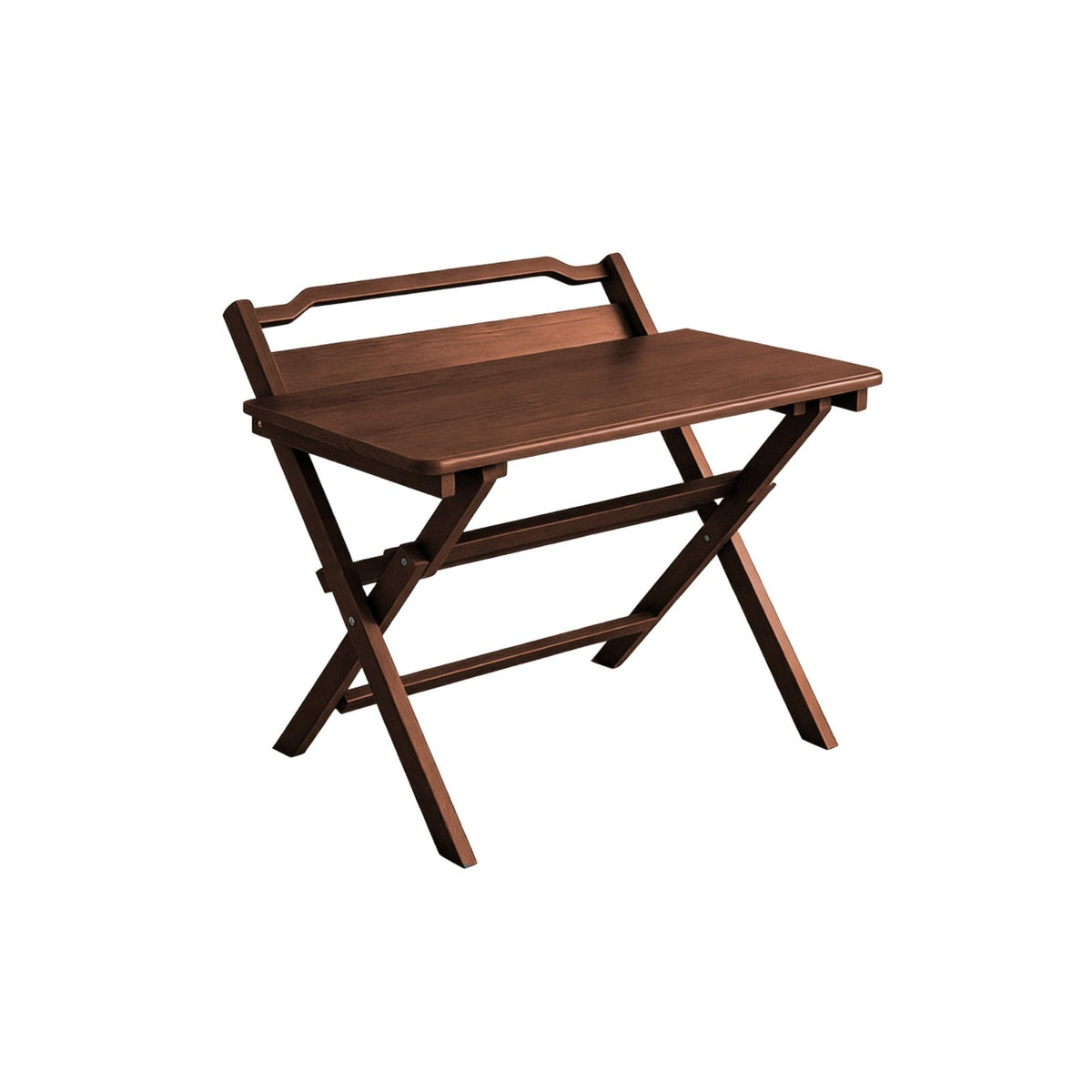 Foldable Computer Desk Folding Design foldable X-Frame Desk Space-Saving No Assembly Required for Remote Workers, Study Room