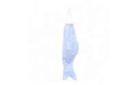 DIY Paintable Carp Streamer Blank Carp Flag Hanging Loop Koinobori Flag Tapered Tail