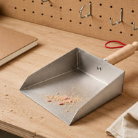 Mini Stainless Steel Dustpan Easy to Clean Household Cleaning Rust Resistant