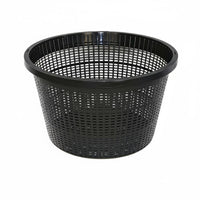 8.5 Inch Aquatic Plant Basket Resistant Round Soilless Cultivation Mesh Pot Heavy Duty Soilless Cultivation Growing Cup