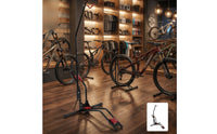 Floor Bike Stand with Upright Support Space-Saving Upright Cycle Floor Stand Stable Standing Bike Rack for Cyclists, Garage, Apartment, Workshop