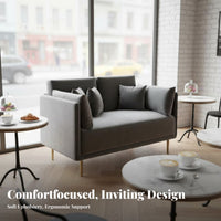 flutedTufted Booth Sofa Comfortable Cushioning Commercial Furniture Modern Design Banquette for Cafe Proprietors, Lounge Area, Bar, Office Reception