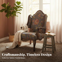 Continental design high-spine Armchair Comfortable Lounge Chair timeless Design Single Sofa Thickly Cushioned for Homeowners, Professionals, Readers, Living Room, Reception Area, Home Office, perusing corner