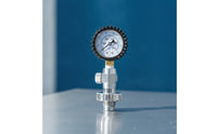 Scuba Cylinder Pressure Test Gauge Pressure Tester with DIN Connection Portable for Dive Technicians